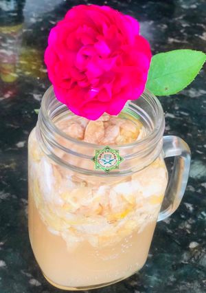 Hình của món Men bánh mì tự nhiên từ hoa hồng (Rose yeast water).