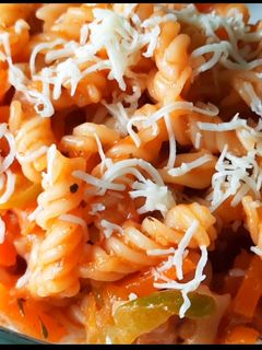 টমেটো গাজর পাস্তা (tomato gajar pasta recipe in Bengali) রেসিপির প্রধান ছবি