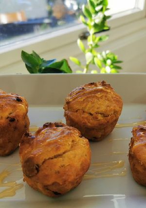 A picture of Apple Pie-Style Muffins, No Sugar Added!.