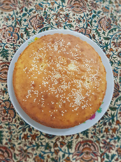 عکسی از دستور 🥮 کیک هل و گلاب 🥮