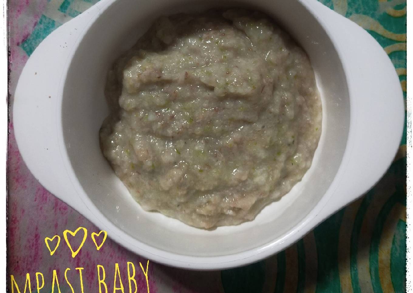 MPASI bubur ikan kembung