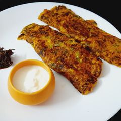 Cucumber pan chila A picture of Cucumber pan chila.