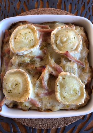 Une photo de Gratin de quinoa et boulgour, fondue d’endives