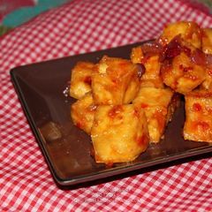 A picture of Sweet and Sour and Spicy Tofu.