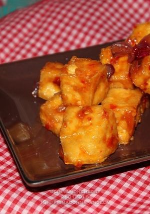 A picture of Sweet and Sour and Spicy Tofu.