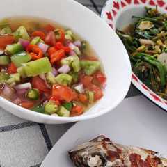 A picture of Sambal Dabu-Dabu.