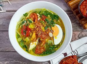 Foto resep Soto Ayam Bumbu Kuning