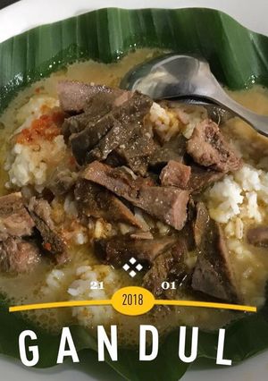 Foto resep Nasi gandul