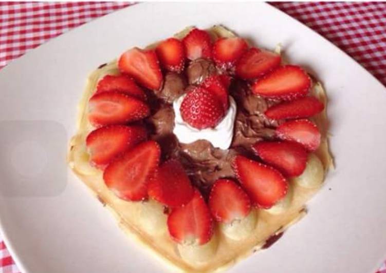 Resep Waffle Hongkong Mudah🤗