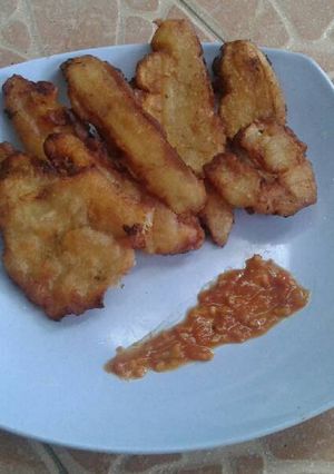 Foto resep Sanggara Peppe (Pisang Penyet) #postingrame2_pisang