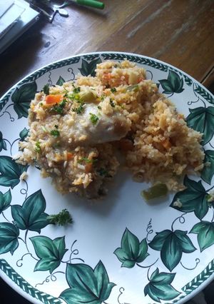 A picture of Chicken and Rice.