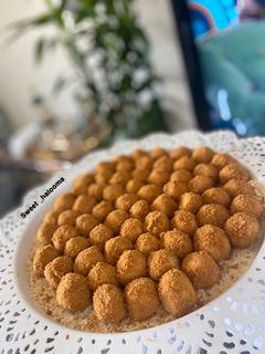 صورة لوصفة كرات بسكوت اللوتس اللذيذ