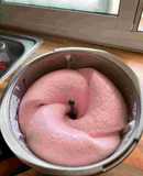 Espuma rápido de frutas congeladas