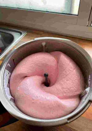 Una foto de Espuma rápido de frutas congeladas