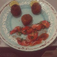 A picture of Potato balls made easy.