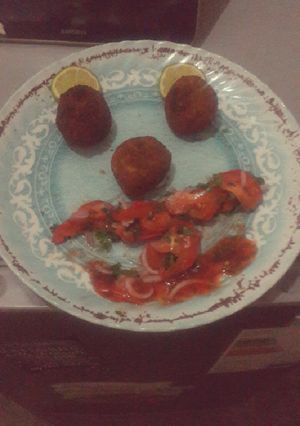 A picture of Potato balls made easy.