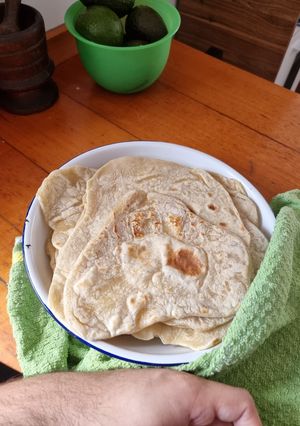 Una foto de Tortillas para burrito