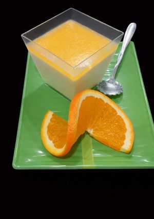 Hình của món SP.0362 - Panna Cotta Yogurt & Orange Jelly.