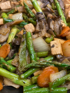 Una foto de Verduras con tofu