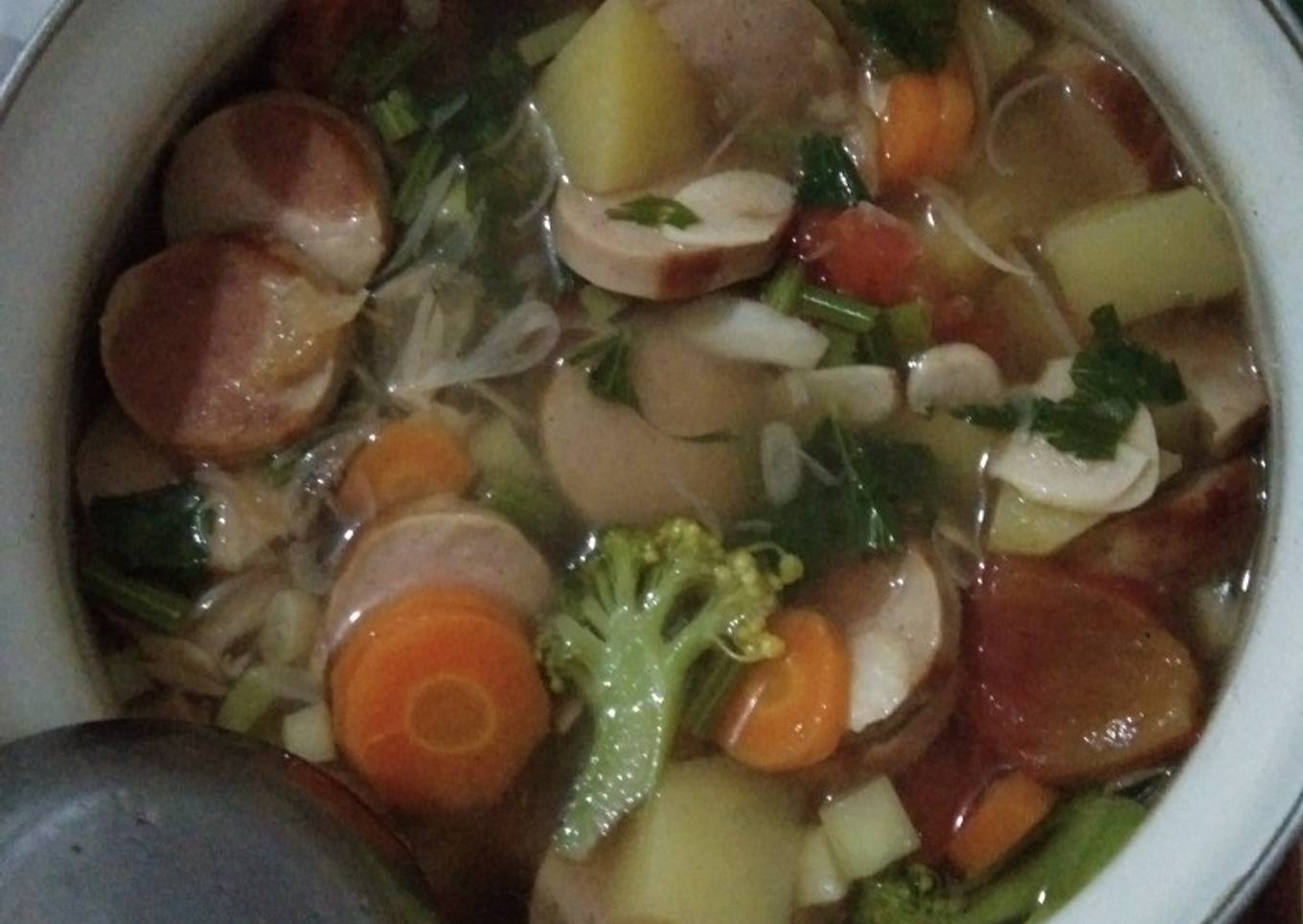 5. Sayur Light Soup!