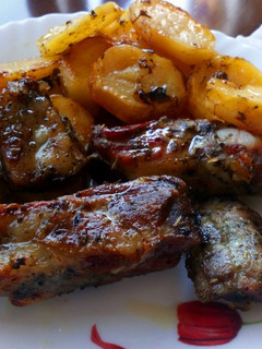 Una foto de Costillas carnosas al horno