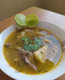 Sopa de cabeza de pescado