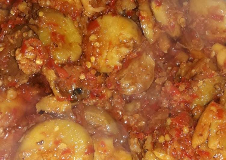 Langkah Mudah untuk Membuat Balado jengkol empuk tanpa bau yang Lezat Sekali