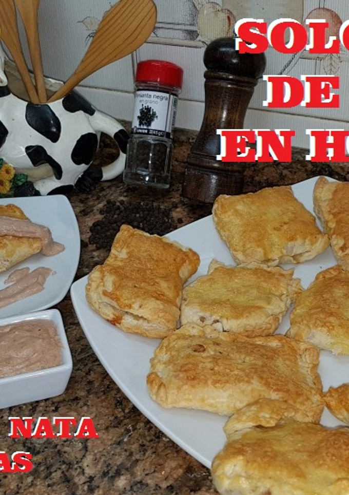 Una foto de Solomillos de cerdo en hojaldre