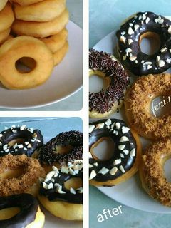 Foto resep Donat ala Dunkin...🍩