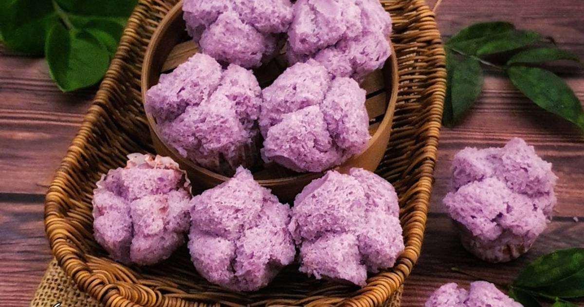 Resep Bolu Kukus Ubi Ungu Oleh Giacinta Permana - Cookpad