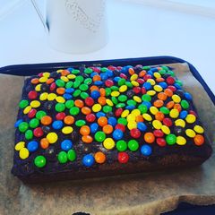 A picture of Easy chocolate cake!.
