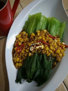 Foto resep Pakcoy jagung saus tiram