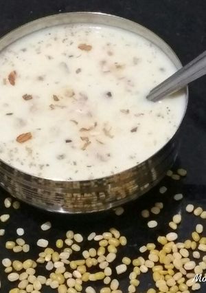 A picture of Moong Dal Payasam.
