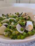 Guisantes con almejas