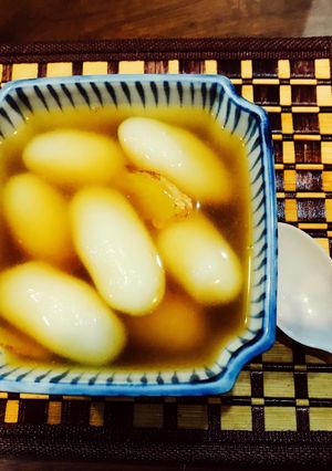 Hình của món Bánh trôi tàu chay.