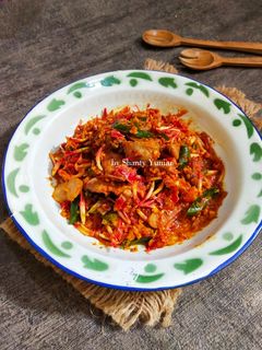 Foto resep Cumi Asin Sambal Kecombrang
