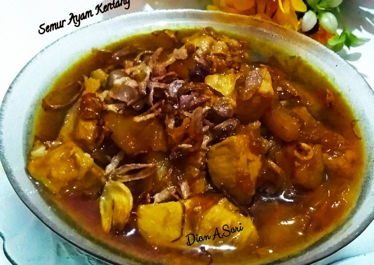 Semur Ayam Kentang
