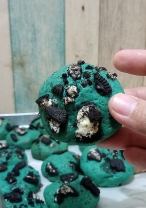 Foto resep Oreo blue cookies