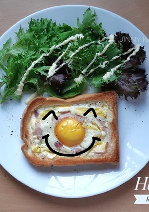 รูปของ ขนมปังหน้าไข่