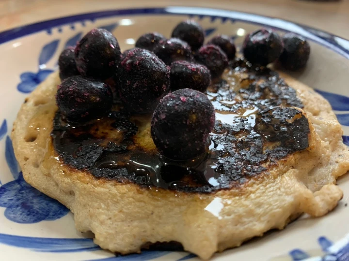Easy Steps to Prepare Banana Pancakes with Whey Protein the Delicious You can take Joss in your mouth