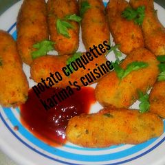 A picture of Potato croquette.