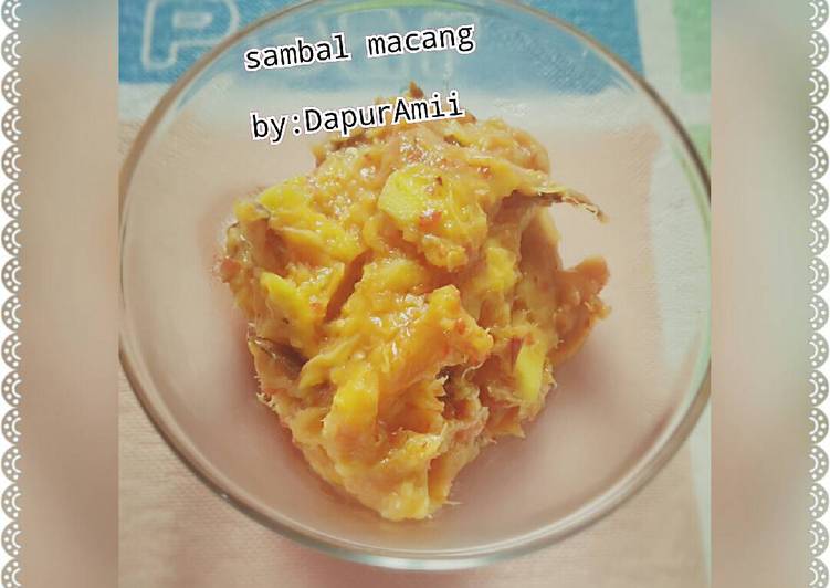 Cara Gampang Membuat Sambal macang yang Lezat