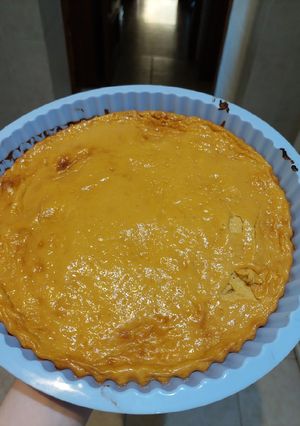 Una foto de Cheesecake de manjar de coco