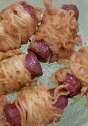 Foto resep Sosis Gulung Mie Telur