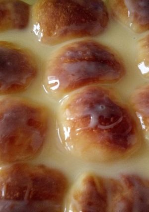 صورة لوصفة خليه النحل بالجبنه الكريمه