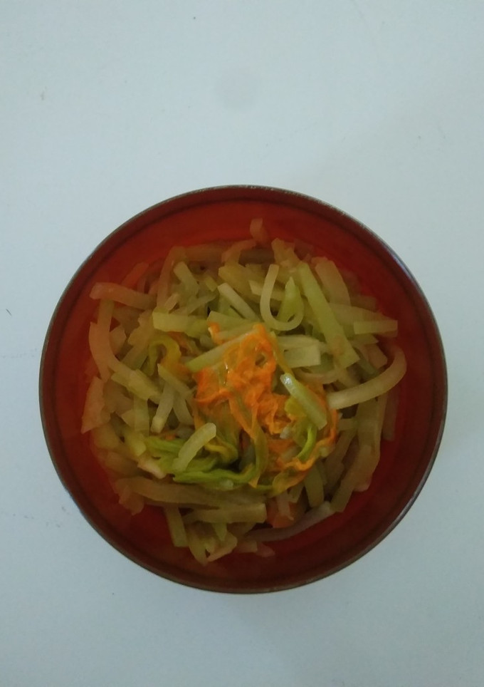 Foto resep Tumis labu siam x bunga butternut squash