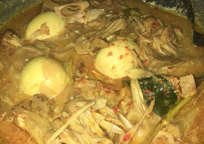 Resep Sayur nangka (santan) yang Sempurna