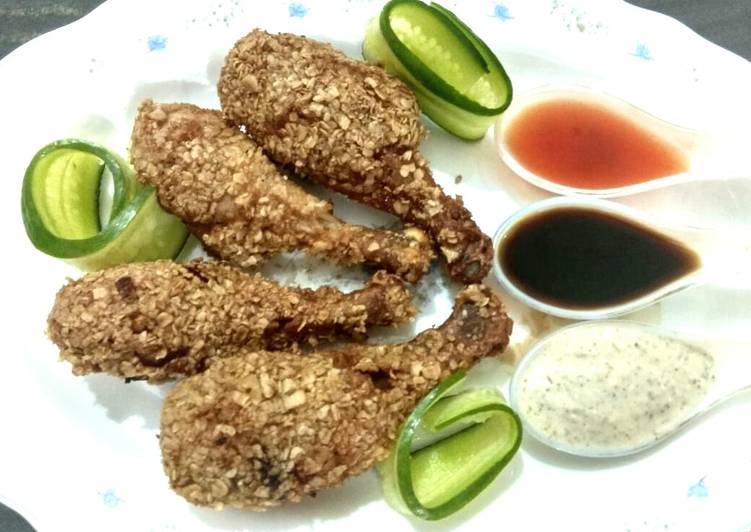 Simple Way to Make Ultimate Crispy Fried Chicken Drum Sticks