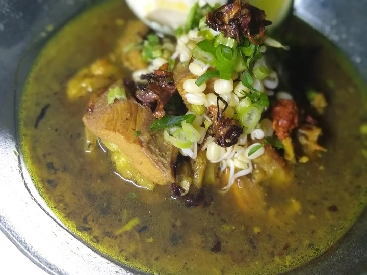 Cara Mudah Membuat Resep Rawon daging sapi khas Jawa timur Anti Ribet, Lezat Sekali