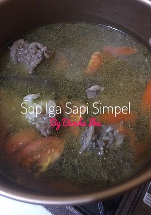 Foto resep Sop Iga Sapi Simpel